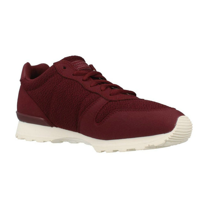 Le Coq Sportif Wool Mesh Rouge - Chaussures Baskets Basses Femme